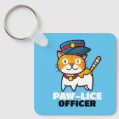 Paw-luisfunctionaris Sleutelhanger (Voorkant)