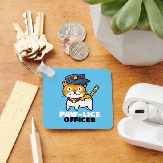 Paw-luisfunctionaris Sleutelhanger (Bureau)