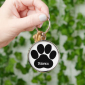 Paw-monogram Sleutelhanger (Hand)