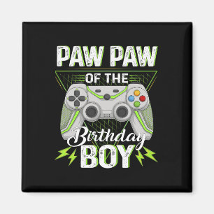 Paw of the B-day Boy Gamer Boy Geweldige videogame Magneet