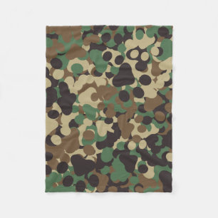 Paw Pad camouflage Fleece Deken