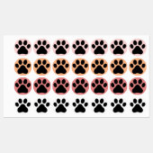 Paw Pads Iron-on Labels (Vel)