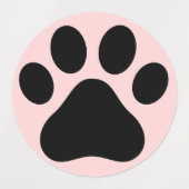 Paw Pads Labels (Design 1)