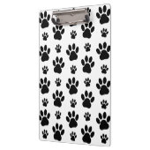 Paw Pattern, Dog Paws, Paw Prints, Black and White Klembord (Links)