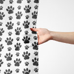Paw Pattern, Dog Paws, Paw Prints, Black and White Sjaal<br><div class="desc">Schuif,  maak plezier en schattig patroon met zwarte poten op een witte achtergrond. Moderne en trendy gave,  perfect voor het hondenliefhebber in je leven.</div>