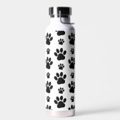 Paw Pattern, Dog Paws, Paw Prints, Black and White Waterfles (Links)