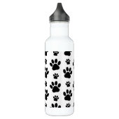 Paw Pattern, Dog Paws, Paw Prints, Black and White Waterfles (Links)