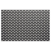 Paw Pattern, Dog Paws, White Paws, Lila Hearts Stof (Yard (91,4 cm))
