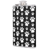 Paw Pattern, Paw Prints, Dog Paws, Black and White Heupfles (Links)