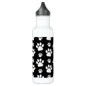 Paw Pattern, Paw Prints, Dog Paws, Black and White Waterfles (Links)