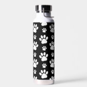 Paw Pattern, Paw Prints, Dog Paws, Black and White Waterfles (Links)