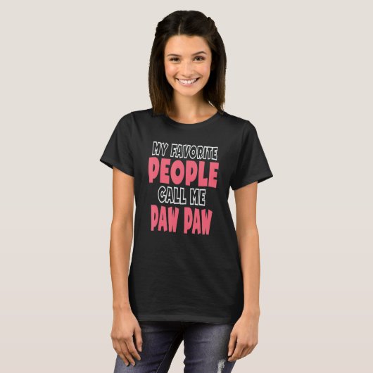 Paw Paw T-shirt (Voorkant volledig)
