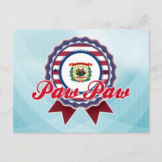Paw Paw, WV Briefkaart (Voorkant)