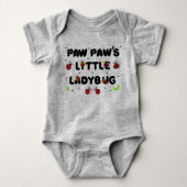 Paw Paw's Kleine Lieveboompzaad - Schattig  Romper (Voorkant)