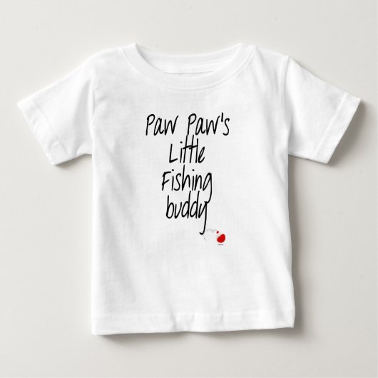 Paw Paw's Little Gevist Buddy Baby T-shirt (Voorkant)