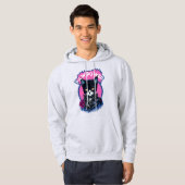 Paw Power Punk Cat Hoodie (Voorkant volledig)
