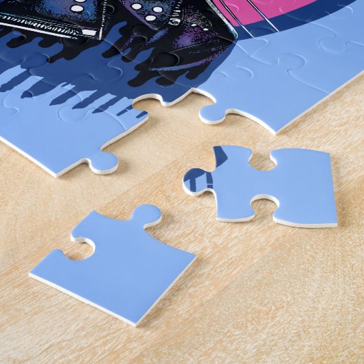 Paw Power Punk Cat Legpuzzel (Zijkant)