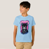 Paw Power Punk Cat T-shirt (Voorkant volledig)