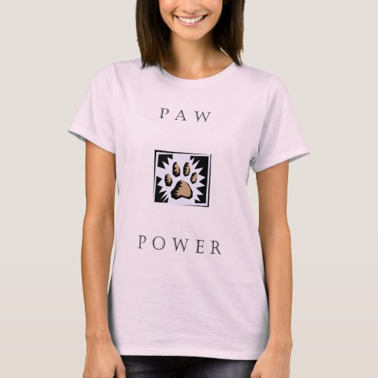 Paw Power T-shirt (Voorkant)