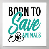 Paw Print and Stethoscope Heart Graphic (Voorkant)