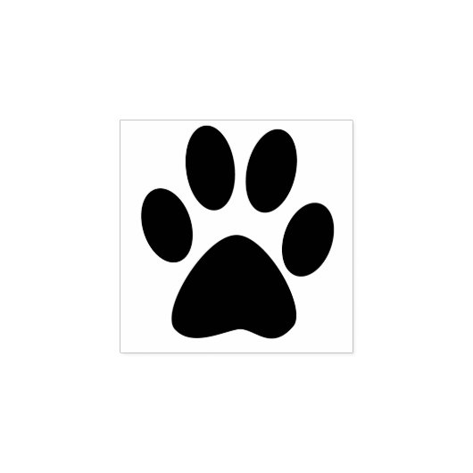 Paw Print Art Stempel (Afrduk)