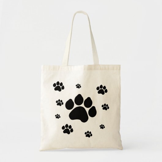 Paw Print Bag Tote Bag (Voorkant)