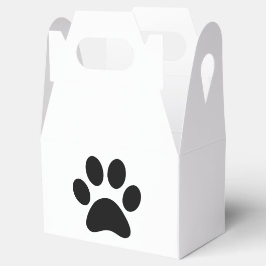 PAW PRINT BEDANKDOOSJES (Geopend)