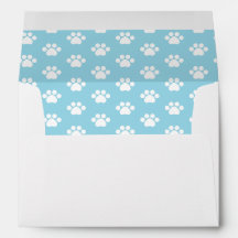 Paw Print - Blauw