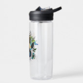 Paw Print Boho Waterverf Waterfles (Links)