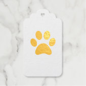 PAW PRINT CADEAULABELS (Voorkant)