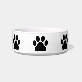 Paw Print Ceramic Pet Bowl Voerbakje