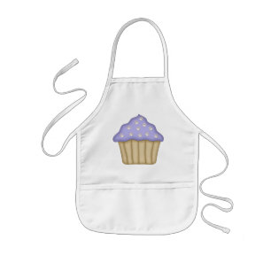Paw Print Cupcake Kinder Schort