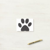 Paw Print Dog Cat Animal Pet Foot Puppy Post-it® Notes (Op bureau)