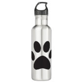 Paw Print Dog Cat Animal Pet Foot Puppy Waterfles (Voorkant)