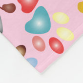 Paw Print Dog Fleece Blanket Deken (Hoek)