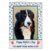 Paw Print Dog Mom Photo Template Mother's Day (Voorkant)
