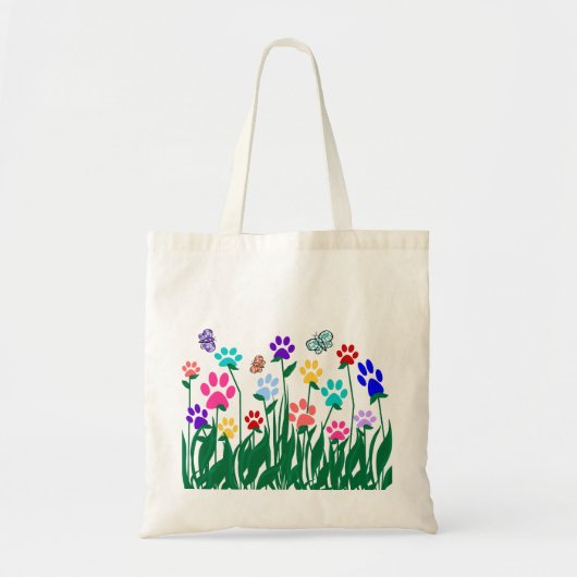 Paw Print Garden tas (Voorkant)