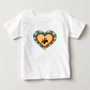 Paw Print Heart
