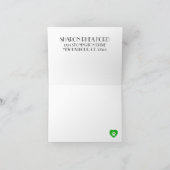 Paw Print Heart Blank Note Kaart (Binnen)