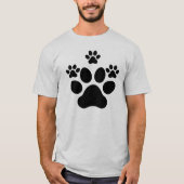 Paw Print, Hondenliefhebber T-shirt (Voorkant)