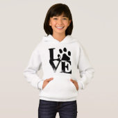 Paw Print Hoodie (Voorkant volledig)