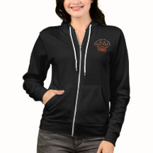 Paw Print in bruin met bedrijfsnaam DARK