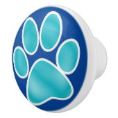 Paw Print Keramische ladeknop - SRF Keramische Knop (Rechts)