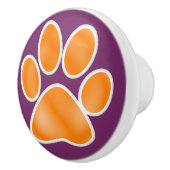 Paw Print Keramische ladeknop - SRF Knop (Rechts)