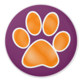 Paw Print Keramische ladeknop - SRF Knop