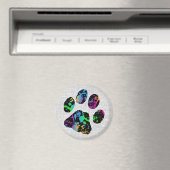 Paw Print Magnet (Insitu (Vaatwasser))