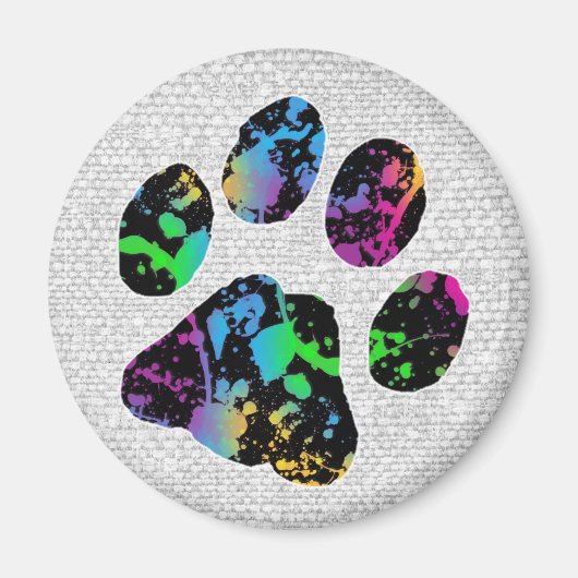 Paw Print Magnet (Voorkant)