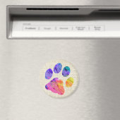 Paw Print Magnet (Insitu (Vaatwasser))