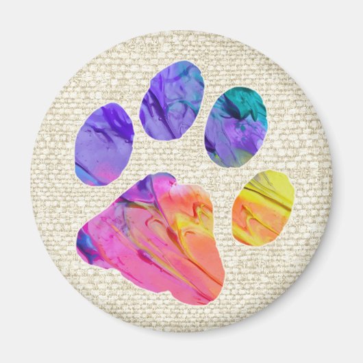 Paw Print Magnet (Voorkant)