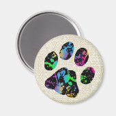 Paw Print Magnet (Voorkant / Achterkant)